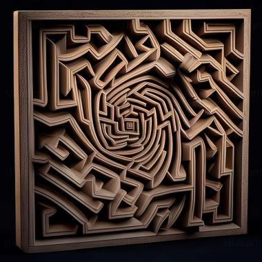 3D model labyrinth (STL)